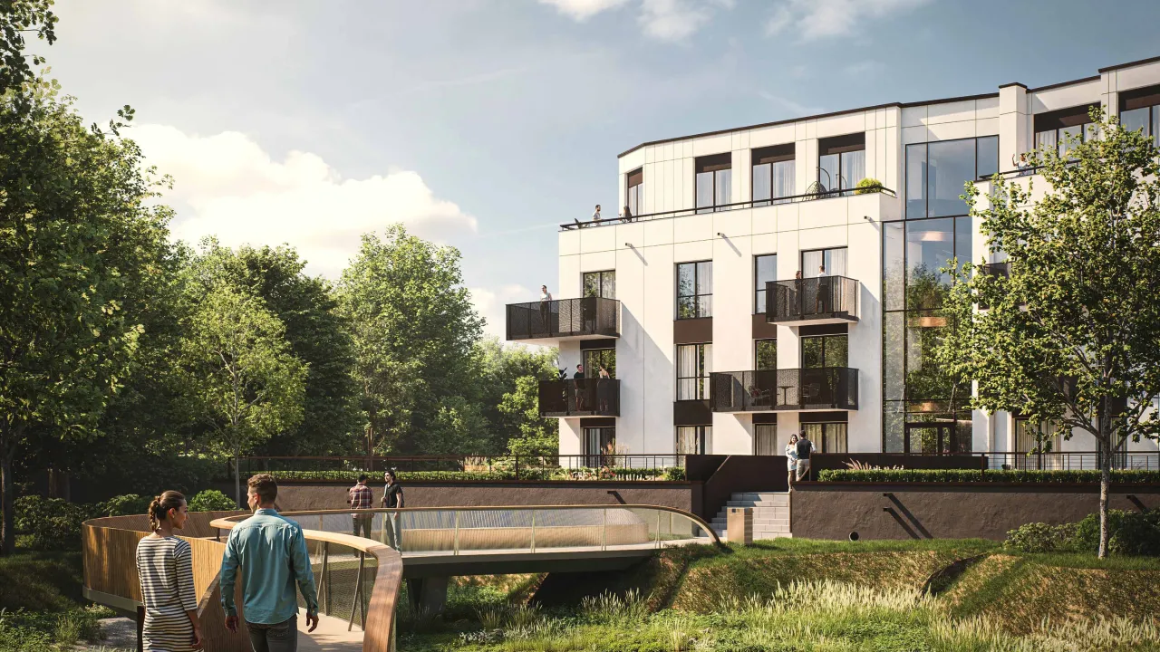 Royal Garden Wilanów - zielona enklawa z prywatnym parkiem o powierzchni 8 000 mkw.